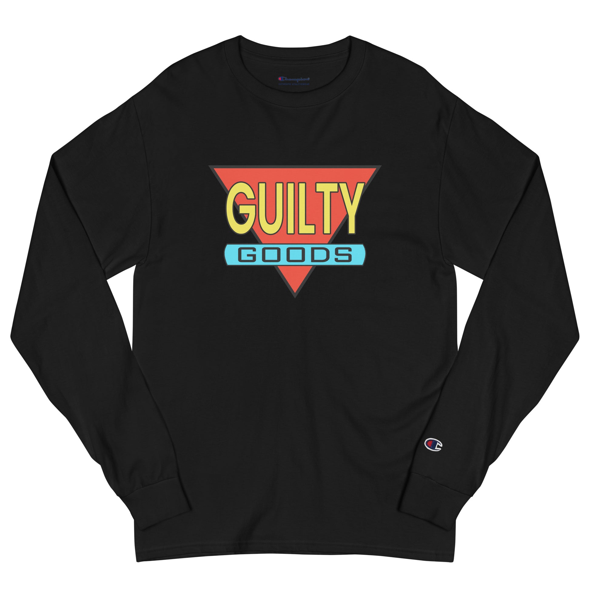 Old School Logo Champion Long Sleeve - Multiple Colors – Guilty Goods